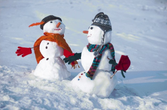 Comment faire un beau bonhomme de neige avec de la neige