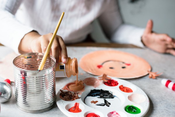 Décoration de chambre pour les vacances d'hiver avec enfants