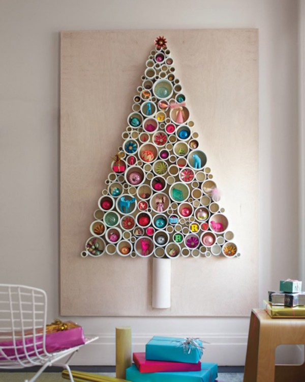 Sapin de Noël en papier