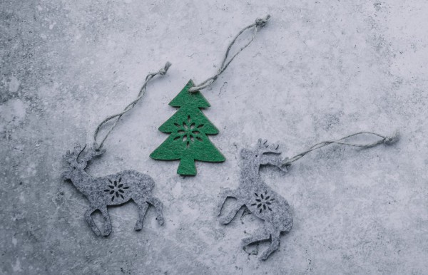 Décorations élégantes pour le sapin de Noël