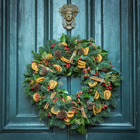 Couronne de décoration pour la maison